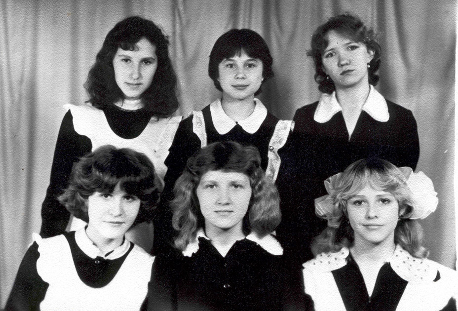 Это мы, 8 "в" класс. 1982-83 г.г. ТСШ №1.